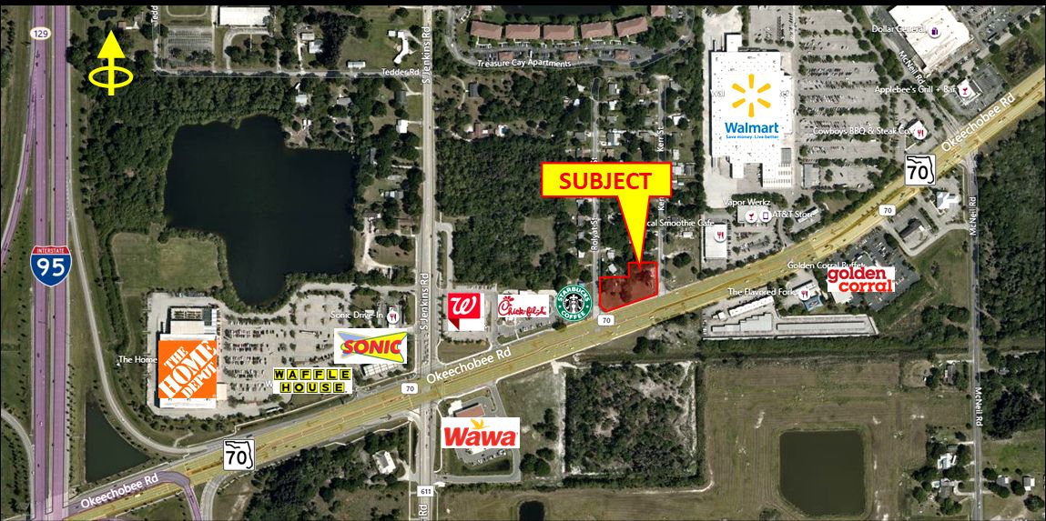 Pre-Lease or Build-To-Suit: Okeechobee Road, Fort Pierce, FL 34947